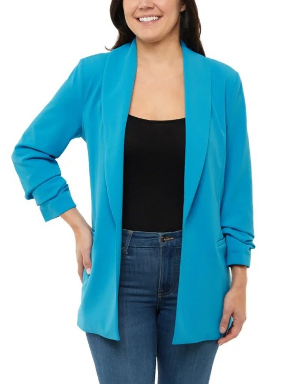 Dakota Blue Women's Crepe Blazer